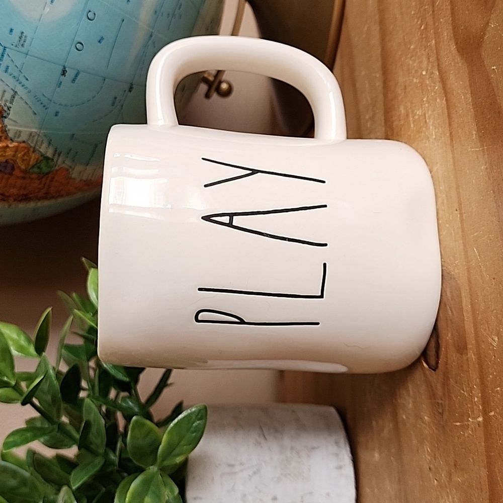 PLAY Rae Dunn By Magenta  ceramic coffee mug